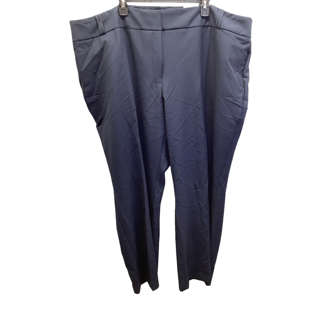 Alfani Size 28W Plus Size Tummy Control Curvy Fit Blue Trousers. New With Tags
